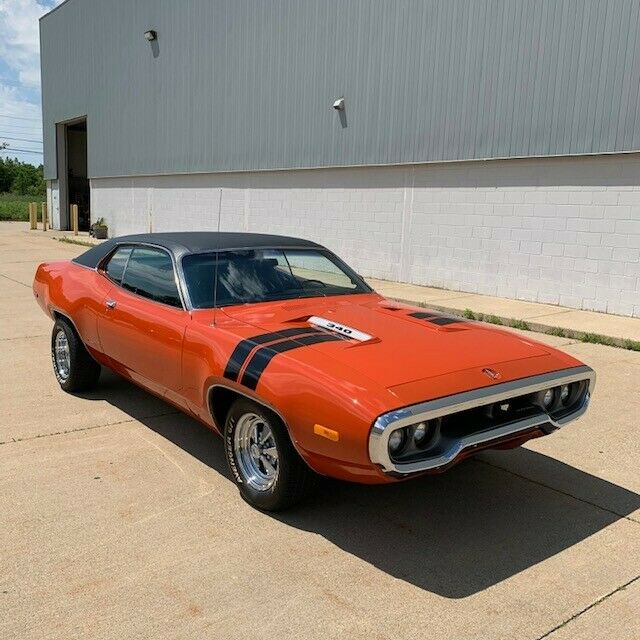 1972 Plymouth Roadrunner 340 CID Mtr NICE not Chevelle Nova Trans Am Mustang AMX 1972 Plymouth Road Runner Vinyl