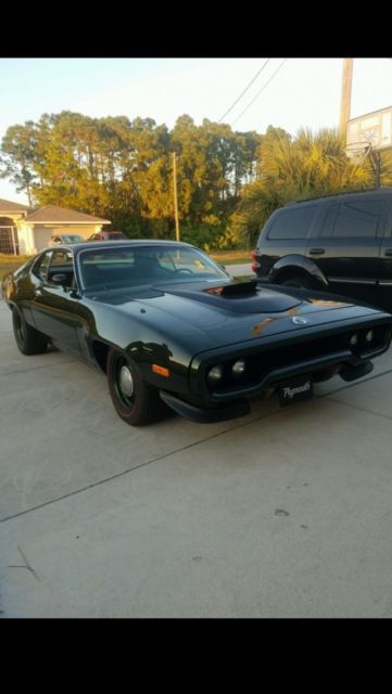 1972 Plymouth Roadrunner (Clone) Satellite Seabring 1972 Plymouth Road Runner