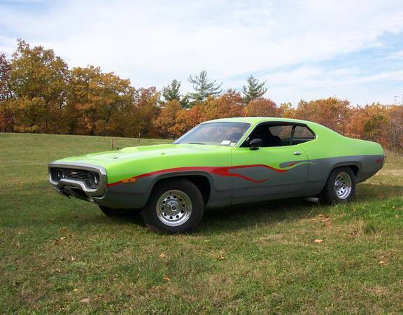 1972 Plymouth Satellite Sebring 440 2 Door Hot Rod 1972 Plymouth Satellite
