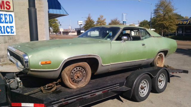 1972 PLYMOUTH SATELLITE SEBRING PLUS 400/727 3.23 SURE GRIP GREAT CAR TO RESTORE 1972 Plymouth Satellite SEBRING PLUS