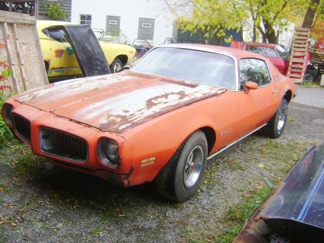 1972 Pontiac Firebird Project Car 350 A/T Runs and drives Trans Am 1972 Pontiac Firebird HTP