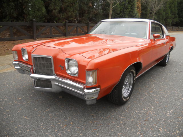 1972 PONTIAC GRAND PRIX J, BEAUTIFUL RESTORATION, 76,805 ACTUAL MILES, RUST-FREE 1972 Pontiac Grand Prix