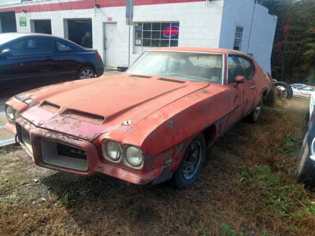 1972 Pontiac GTO -Barn Find 1972 Pontiac GTO
