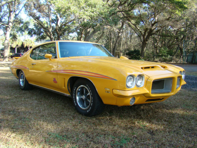 1972 Pontiac GTO Numbers Matching 400/4bbl w/Original Window Sticker 1972 Pontiac GTO Numbers Matching