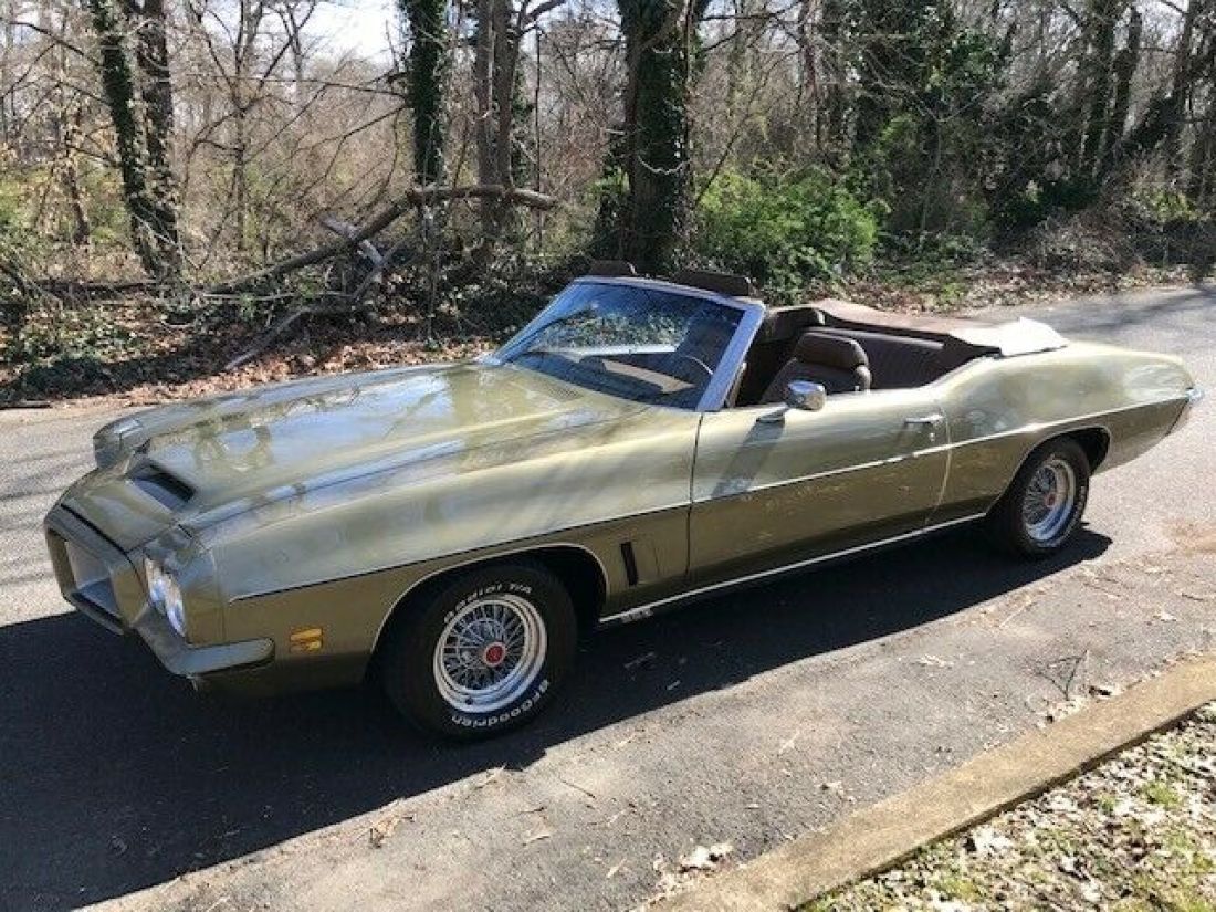 1972 Pontiac Le Mans Convertable Rare GTO Option