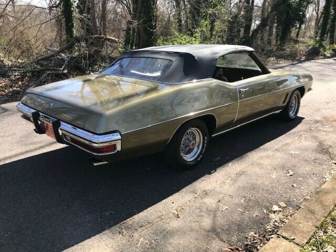 1972 Pontiac Le Mans Convertable Rare GTO Option - photo 7