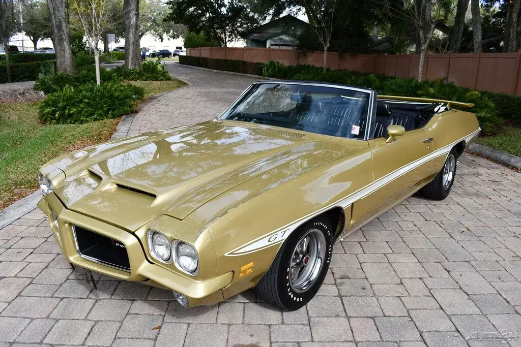1972 Pontiac Lemans Sport gto Convertible 400ci V8 4 br Manual Bucket Console 1972 Pontiac Le Mans Matching numbers # Buckets Console A/C PS & PB