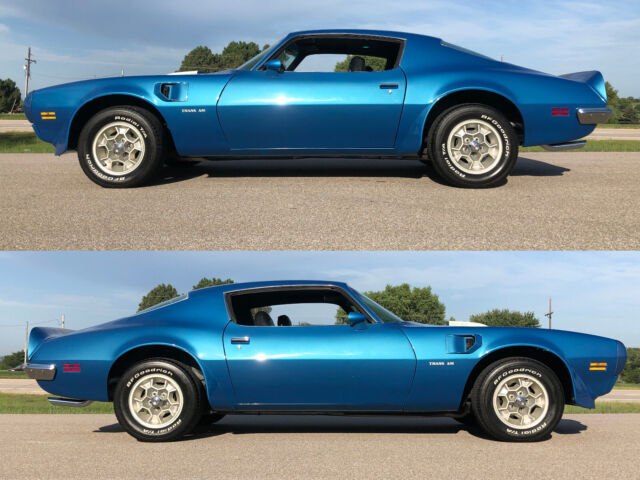 1972 Pontiac Trans Am 455 HO, 4 Spd Lucerne Blue, 1 of 458 - photo 11