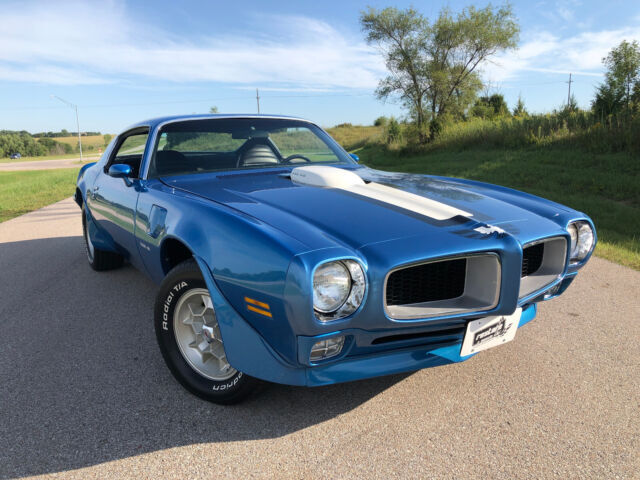 1972 Pontiac Trans Am 455 HO, 4 Spd Lucerne Blue, 1 of 458 - photo 3