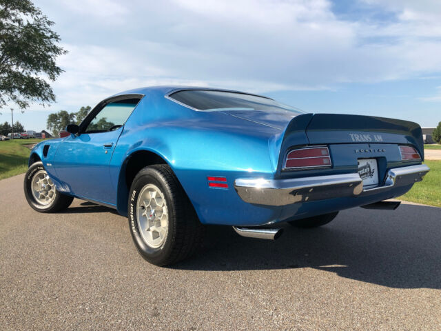 1972 Pontiac Trans Am 455 HO, 4 Spd Lucerne Blue, 1 of 458 - photo 8