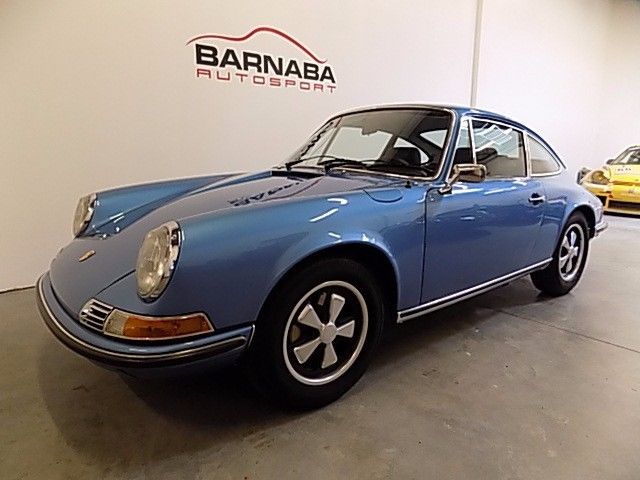 1972 Porsche 911 911 E 49266 Miles Gemini Blue 2.4 liter MFI 5 Speed 1972 Porsche 911 911 E