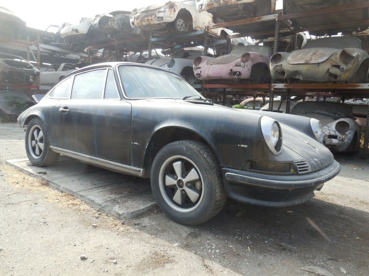 1972 Porsche 911 T Non-Sun Roof Coupe 911T LWB Project Car for Restoration 1972 Porsche 911 1972 Porsche 911 T Non-Sun Roof Coupe 911T LWB Pro