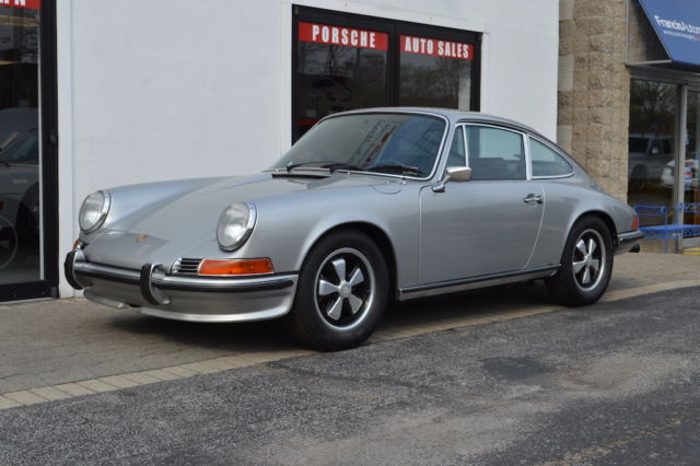 1972 Porsche 911S, One Owner, Kardex, Numbers Matching, Silver/Black, Stunning! 1972 Porsche 911 911 S