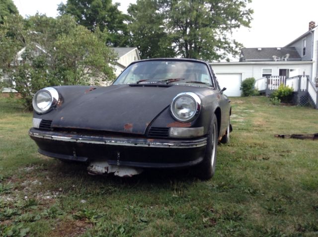 1972 porsche 911t complete project or parts car barn find 1972 Porsche 911