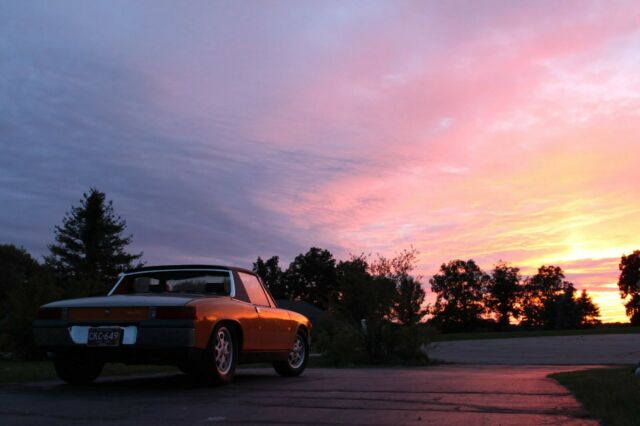 1972 Porsche 914 1.7 with 2.0 Liter Engine Swap, Rust Free 1972 Porsche 914