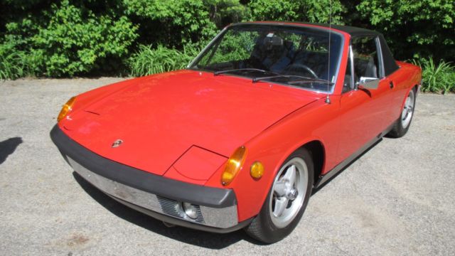 1972 Porsche 914-4 1.7Ltr Targa Fantastic Condition Fun Summer Ride 1972 Porsche 914