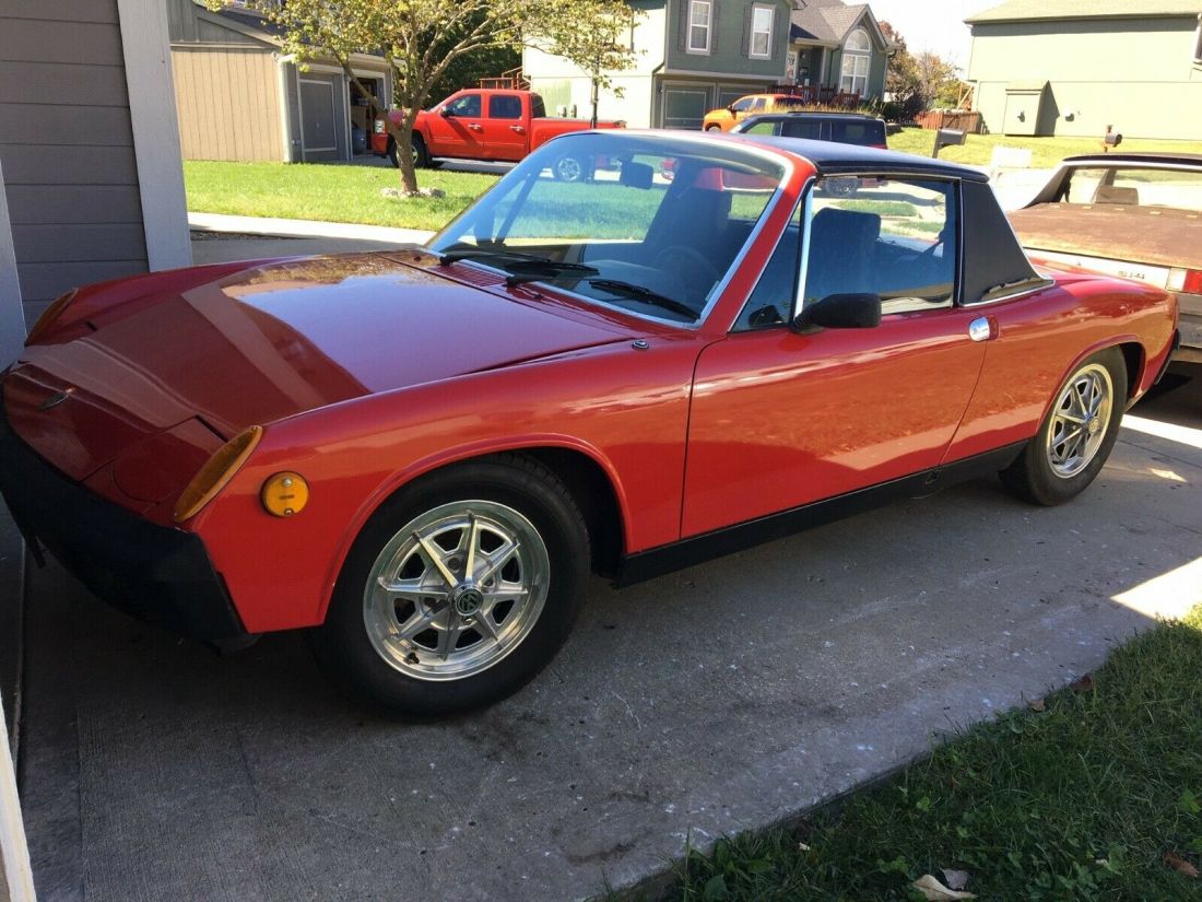 1972 Porsche 914 Custom ordered paint code car 1972 Porsche 914