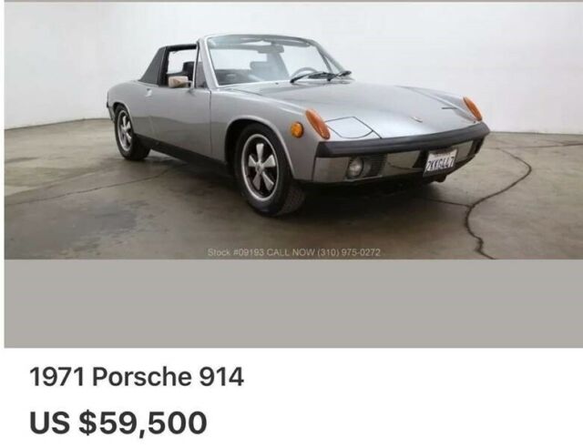 1972 Porsche 914 Targa - photo 5