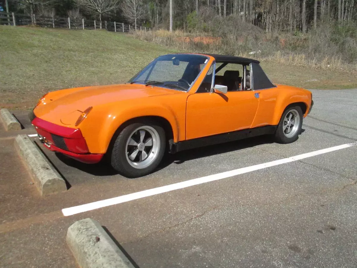 1972 Porsche 914 with a 2 Liter 2056cc Engine Upgrade Lightweight Car with Fuchs 1972 Porsche 914