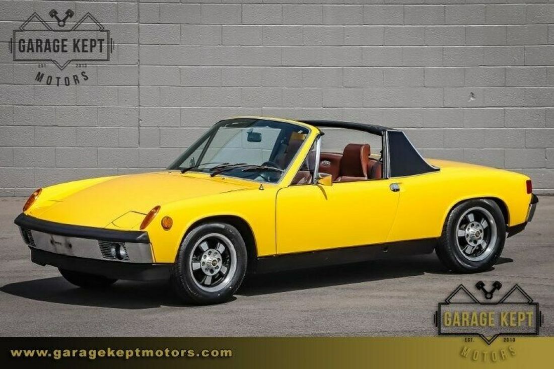 1972 Porsche 914 Yellow Coupe 1.7L 4-Cylinder 61967 Miles 1972 Porsche 914