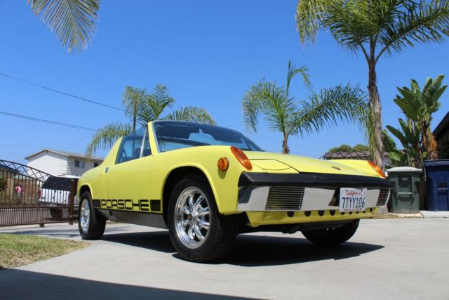 1972 Porsche Targa with original parts and brand new tire. 1972 Porsche 914 Targa