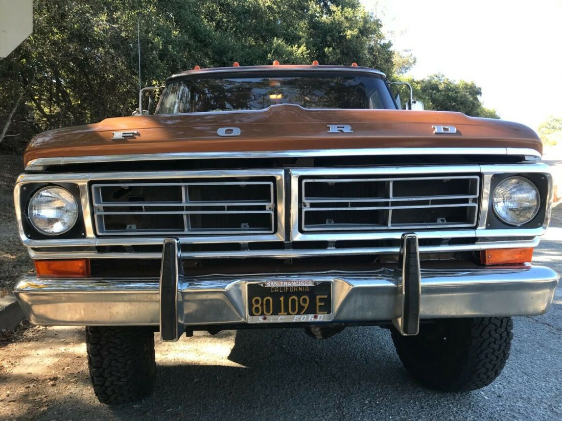 1972 Rare Package Original Paint, Recent Interior 1972 Ford F-100
