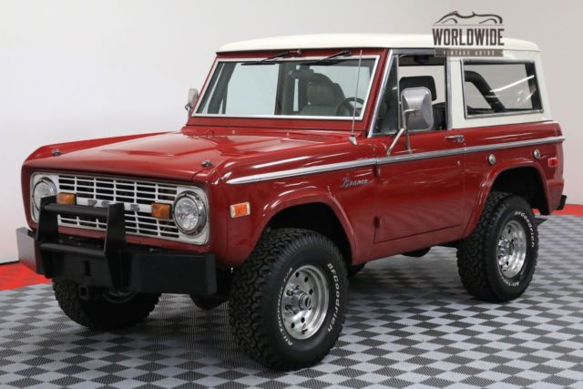 1972 Red 4x4 HARD TOP 302 V8 4-SPEED. FRONT DISC!! 1972 Ford Bronco 4x4 HARD TOP 302 V8 4-SPEED. FRONT DISC!