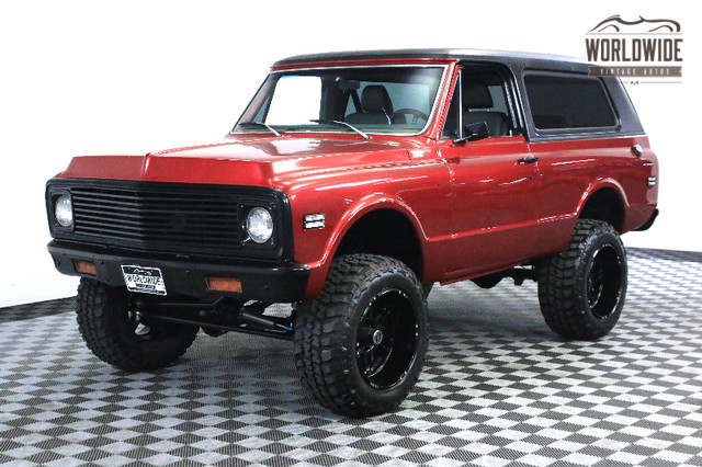 1972 Red KING OFF-ROAD SUSPENSION FUEL INJECTED A/C! 1972 Chevrolet Blazer KING OFF-ROAD SUSPENSION FUEL INJECTED A/C