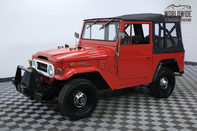 1972 Red RARE RESTORED TO ORIGINAL! 1972 Toyota Land Cruiser RARE RESTORED TO ORIGINAL