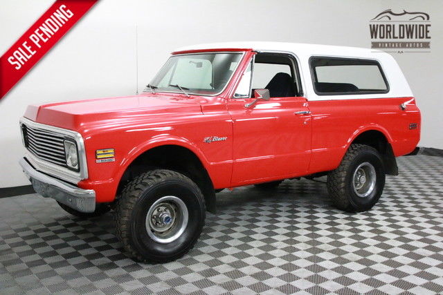 1972 Chevrolet Blazer RESTORED. RARE. AUTO. PS. PB. 4x4