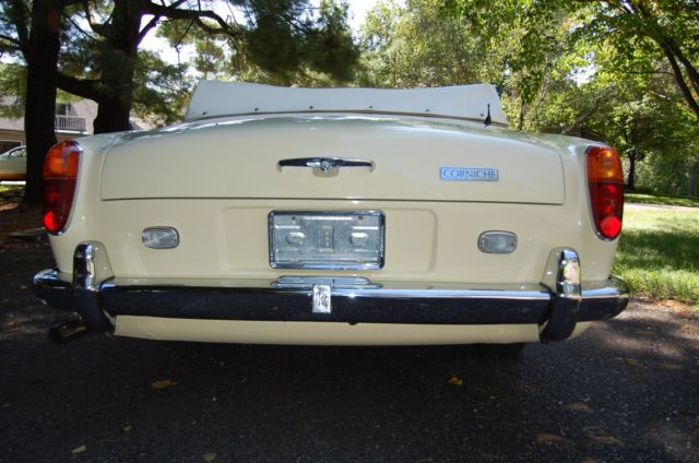 1972 Rolls-Royce Corniche Convertible Same Owner Since 1994 - photo 6