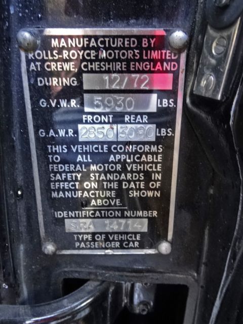 1972 Rolls-Royce Silver Shadow - photo 4