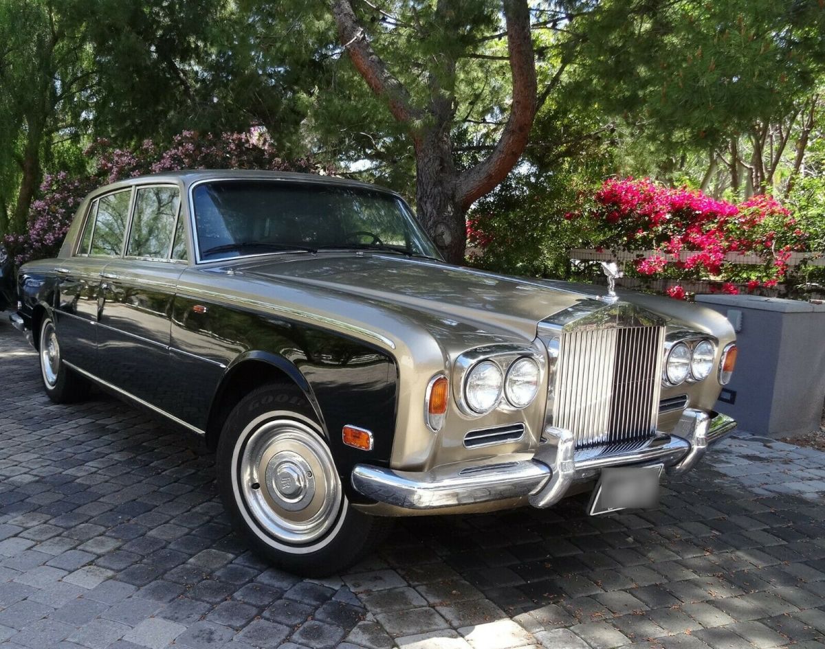 1972 ROLLS ROYCE SILVER SHADOW RUST FREE MATCHING NUMBERS EXAMPLE TWO-TONE 1972 Rolls-Royce Silver Shadow