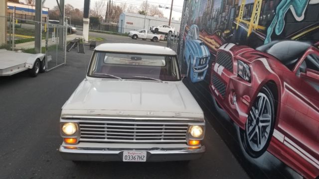 1972 Ford F-100 Custom cab with styleside bed - photo 3