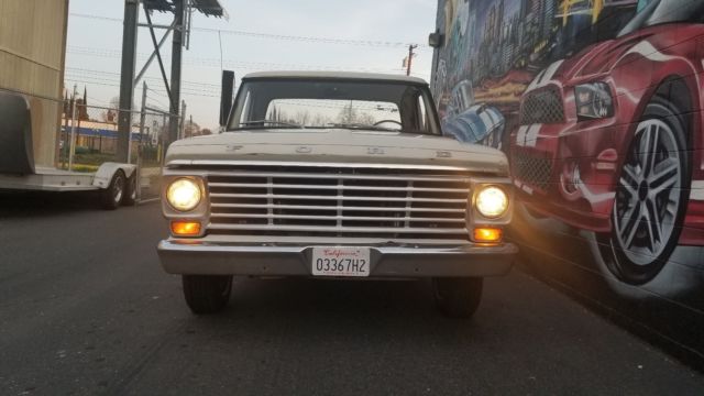 1972 Ford F-100 Custom cab with styleside bed - photo 4
