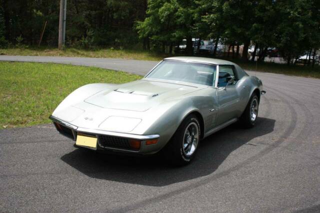 1972 Stingray Coupe - Big Block - Survivor - Silver Pewter/Black 1972 Chevrolet Corvette Big Block SURVIVOR