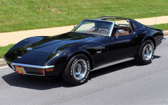 1972 Stingray Used Manual RWD Coupe 1972 Chevrolet Corvette Stingray