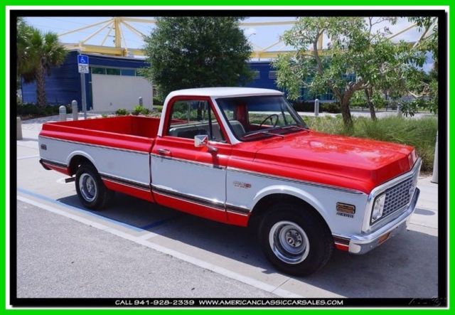 1972 Super Cheyenne Used Automatic 1972 Chevrolet C-10 Super Cheyenne