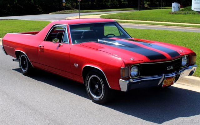 1972 Chevrolet El Camino Super Rare, Documented, Matching Numbers SS454 - photo 7