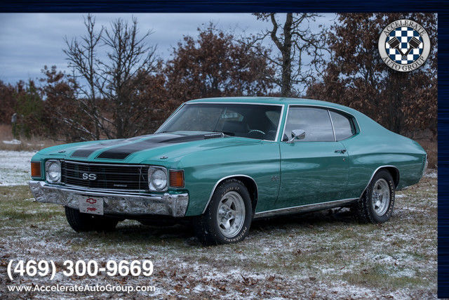 1972 Teal SS Clone 383 Stroker! 1972 Chevrolet Chevelle SS Clone 383 Stroker