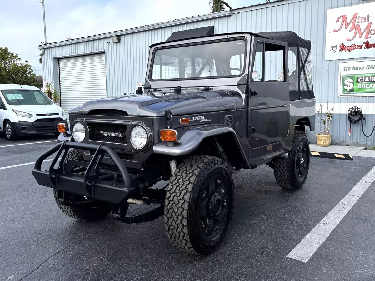 1972 Toyota FJ Cruiser SUV Grey 1972 Toyota FJ Cruiser