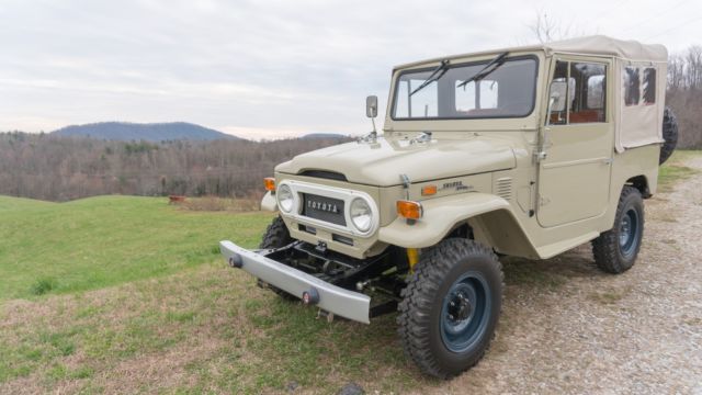 1972 Toyota FJ40 Cruiser...FRAME-OFF RESTORATION...LOW MILES...TURNKEY AND READY 1972 Toyota FJ Cruiser