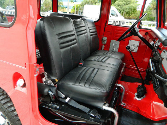 1972 Toyota FJ Cruiser REMOVEABLE HARDTOP 4X4 I-6 3 SPEED MANUAL COLD A/C - photo 12