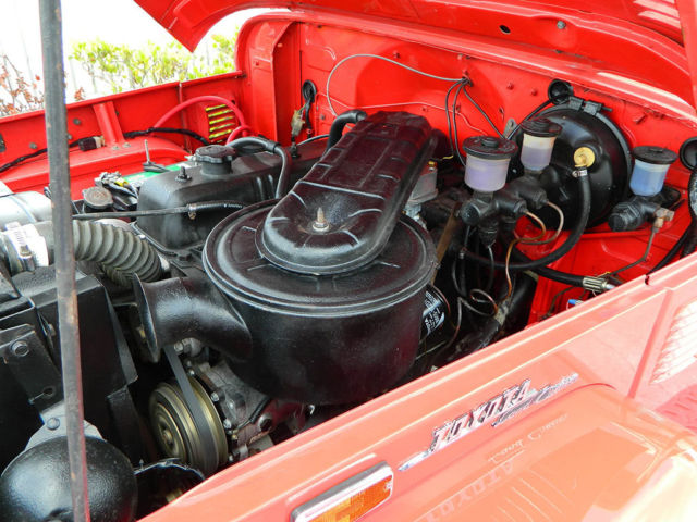 1972 Toyota FJ Cruiser REMOVEABLE HARDTOP 4X4 I-6 3 SPEED MANUAL COLD A/C - photo 8