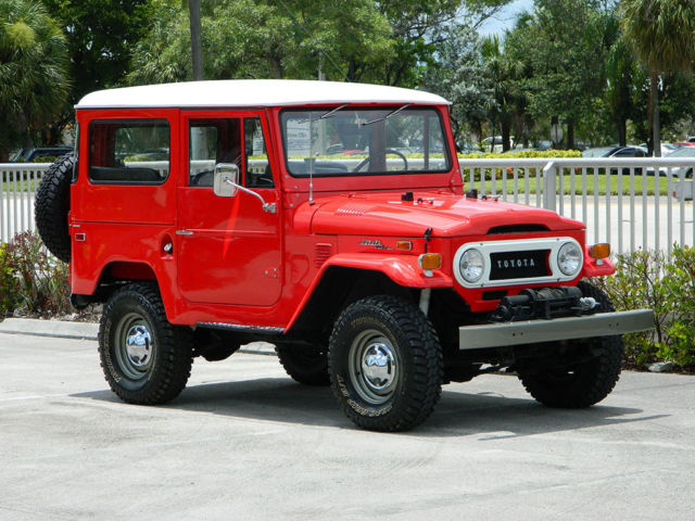1972 Toyota FJ Cruiser REMOVEABLE HARDTOP 4X4 I-6 3 SPEED MANUAL COLD A/C - photo 9