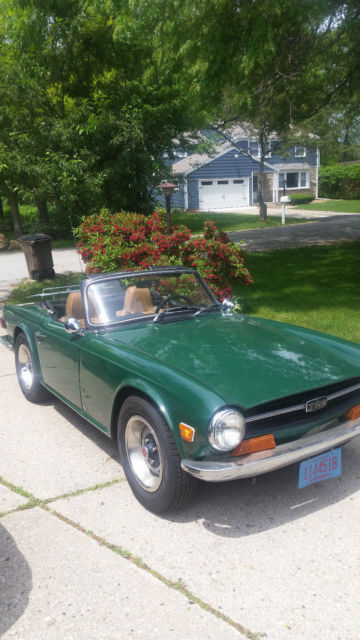 1972 TR6 with Rebuilt Motor & 5 Speed Transmission 1972 Triumph TR-6 Base