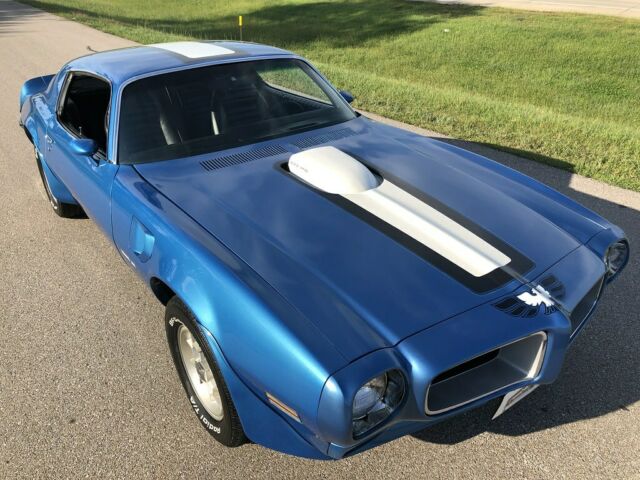 1972 Pontiac Trans Am 455 HO, 4 Spd, 1 of 458, Num Match Eng, Blue - photo 2