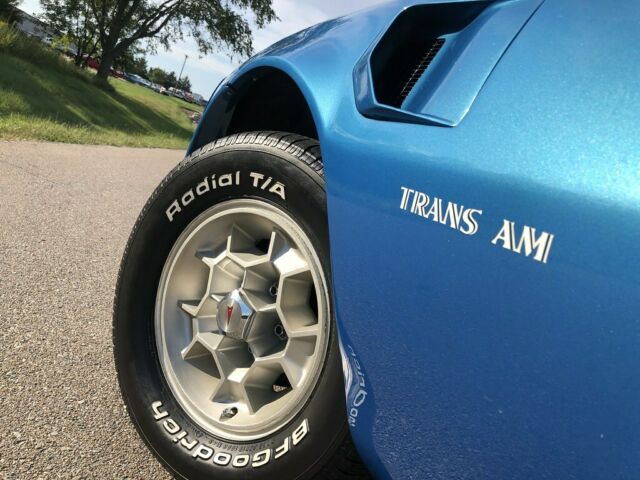 1972 Pontiac Trans Am 455 HO, 4 Spd, 1 of 458, Num Match Eng, Blue - photo 8
