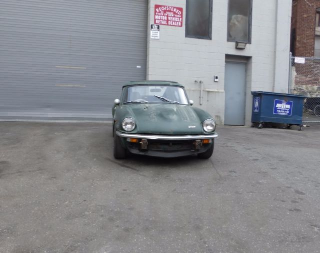 1972 Triumph GT6 RHD with Overdrive, Sunroof & Sport Wheels for Restoration 1972 Triumph GT6 RHD