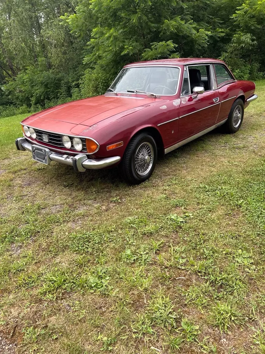 1972 Triumph Stag Red 1972 Triumph Stag